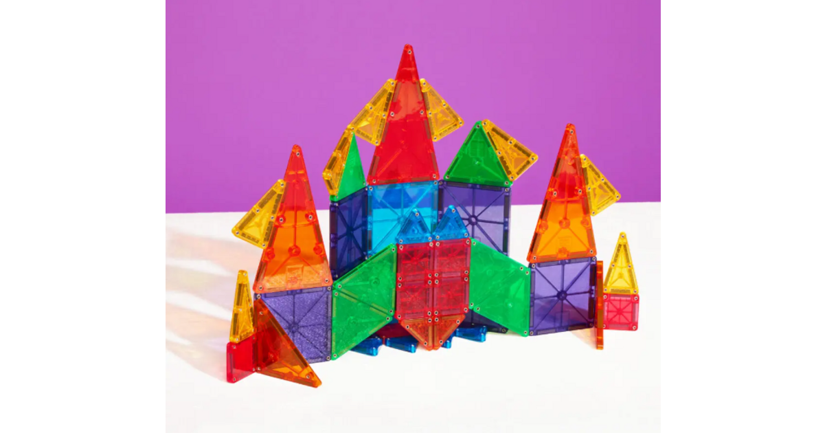 Magna-Tiles Micromags Jeu magnétique Combi Set de 46 pièces